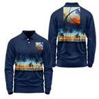 Saturn Long Sleeve Polo SHW017