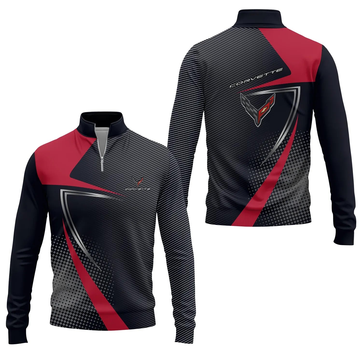 Corvette Quarter-zip Pullover SC059