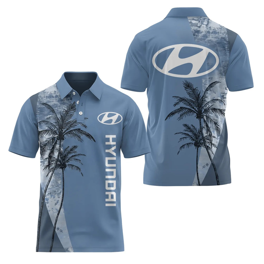 Hyundai Short Sleeve Polo SHW071