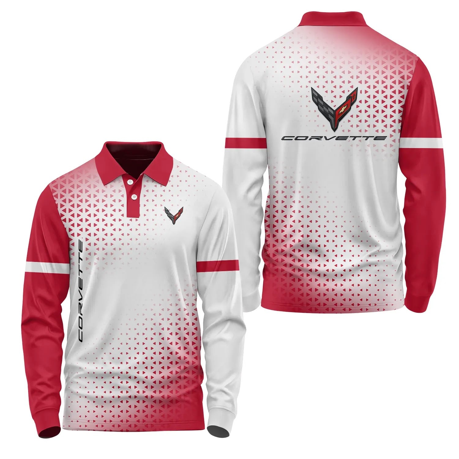 Corvette Long Sleeve Polo SC079