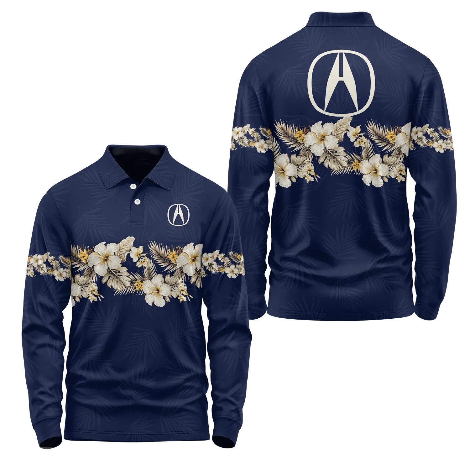 Acura Long Sleeve Polo SHW047
