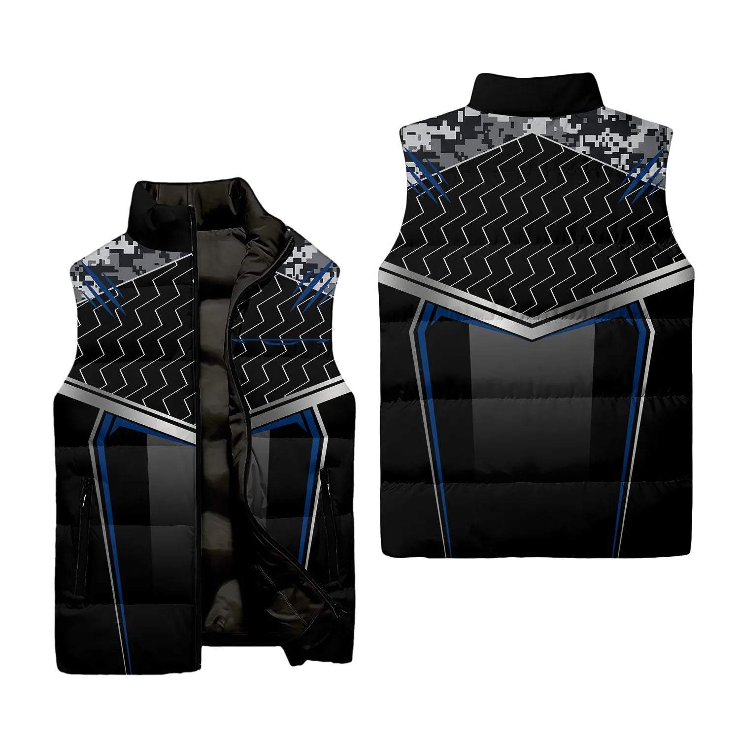 Chrysler Sleeveless Puffer Jacket SC115