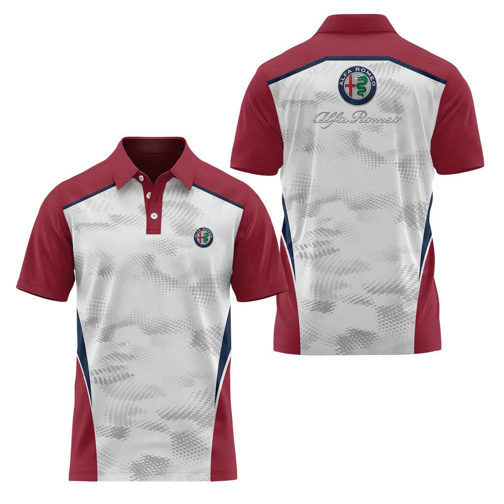 Alfa Romeo Short Sleeve Polo SC081