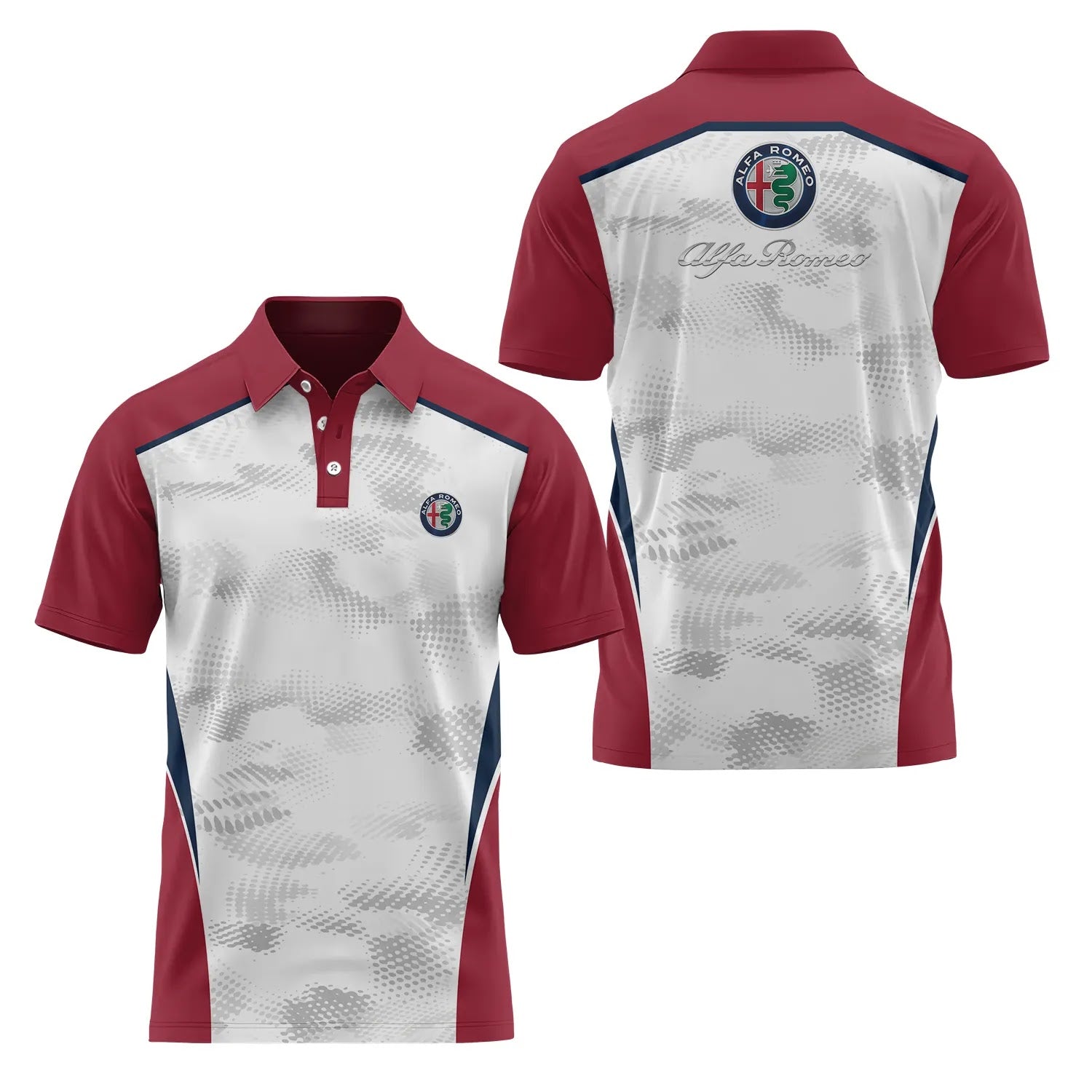 Alfa Romeo Short Sleeve Polo SC081