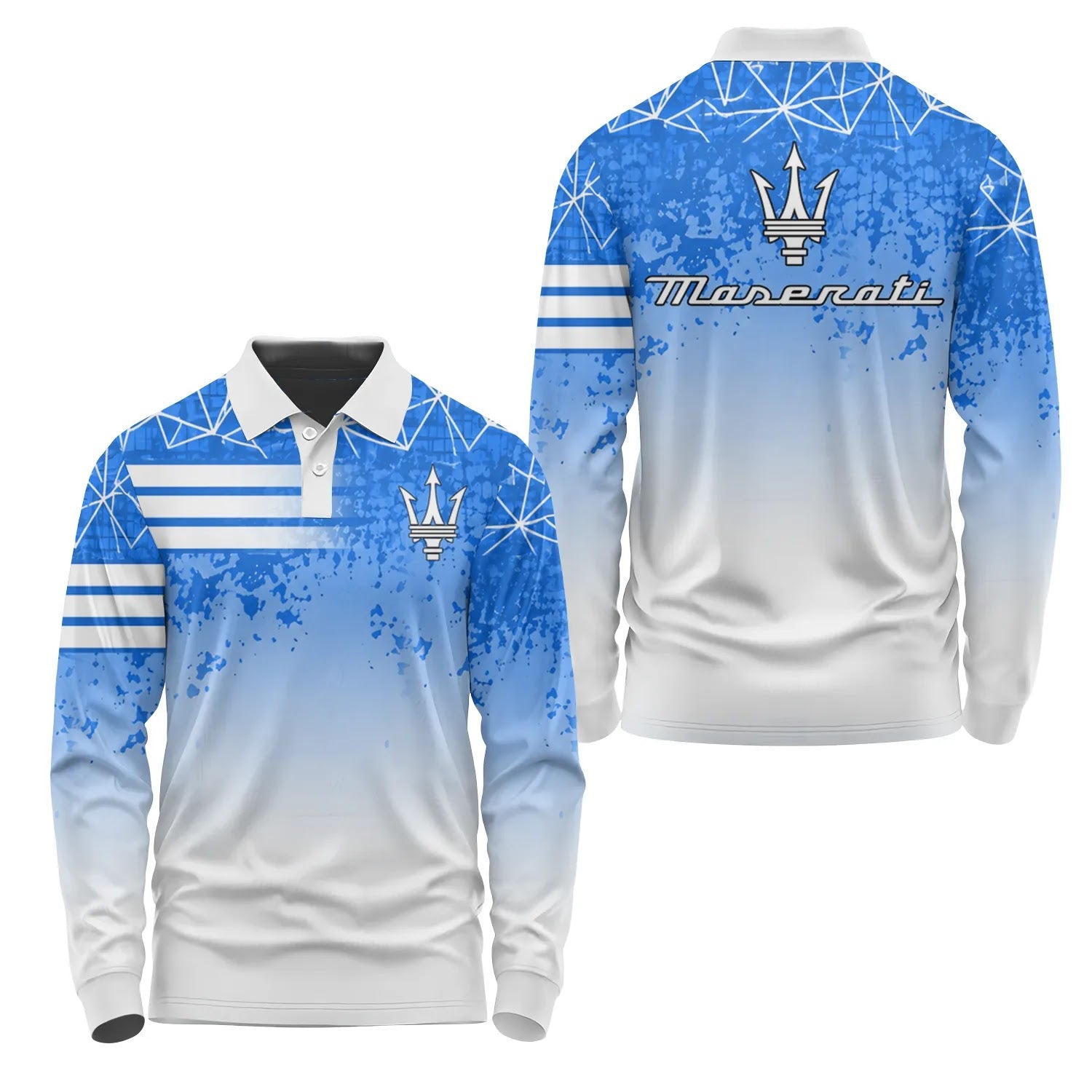 Maserati Long Sleeve Polo SC097