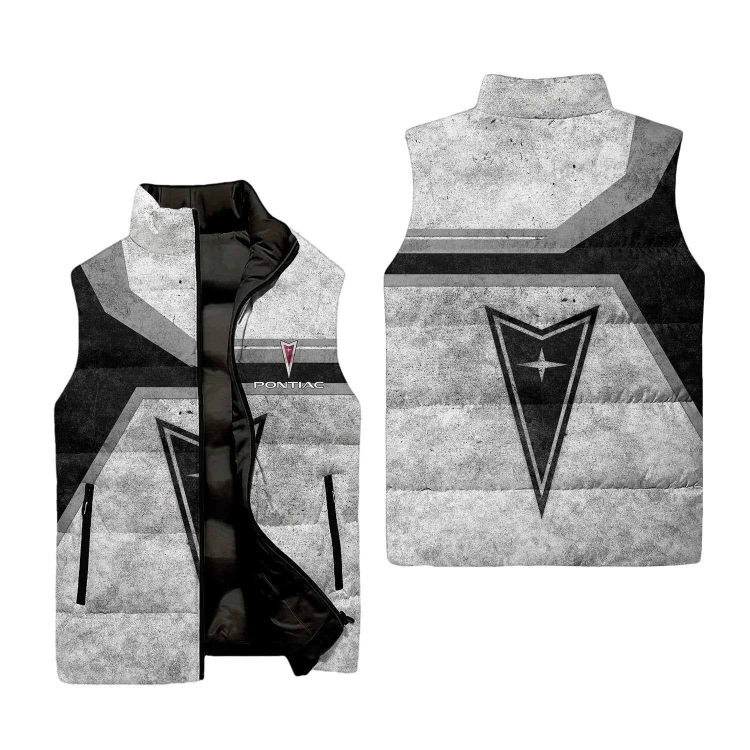 Pontiac Sleeveless Puffer Jacket SC086