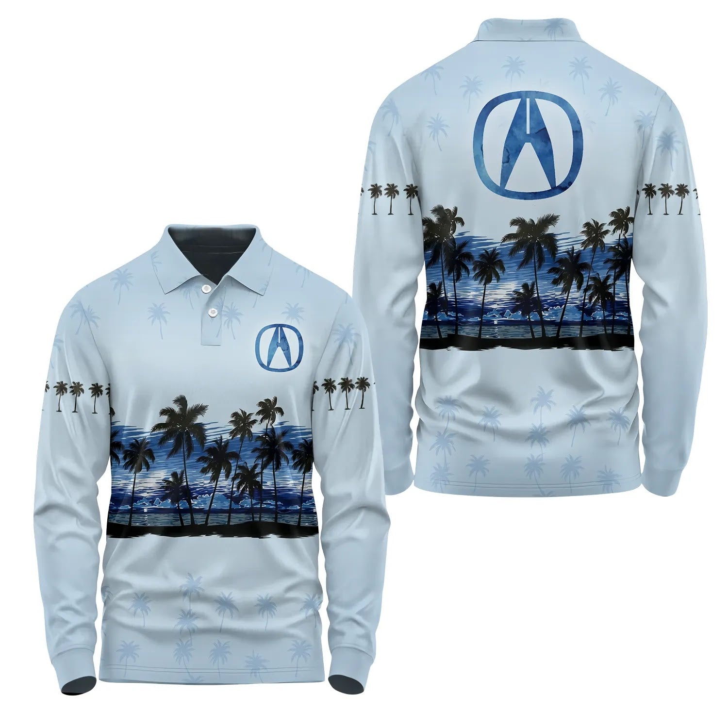 Acura Long Sleeve Polo SHW016