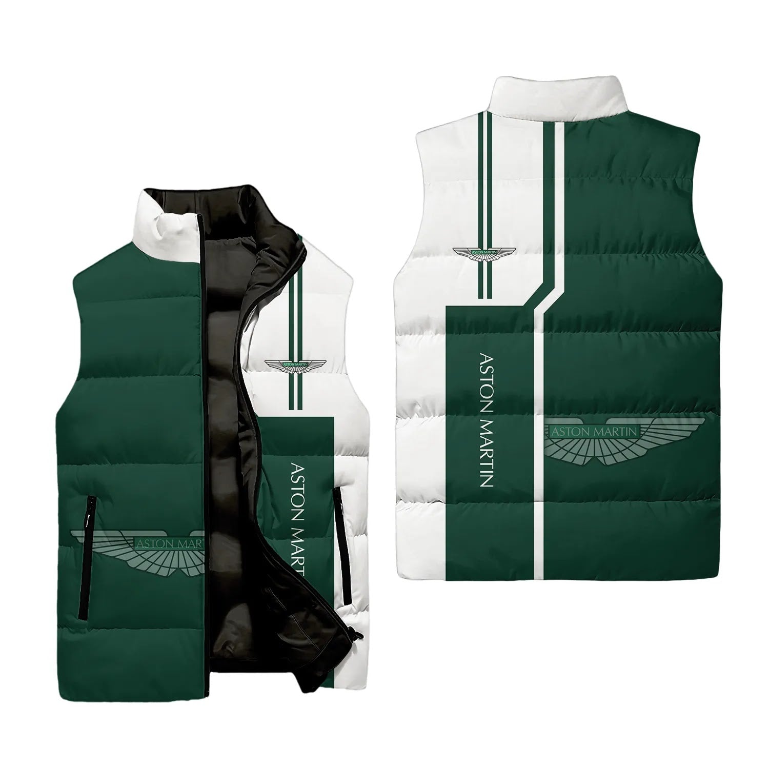 Aston Martin Sleeveless Puffer Jacket SC064