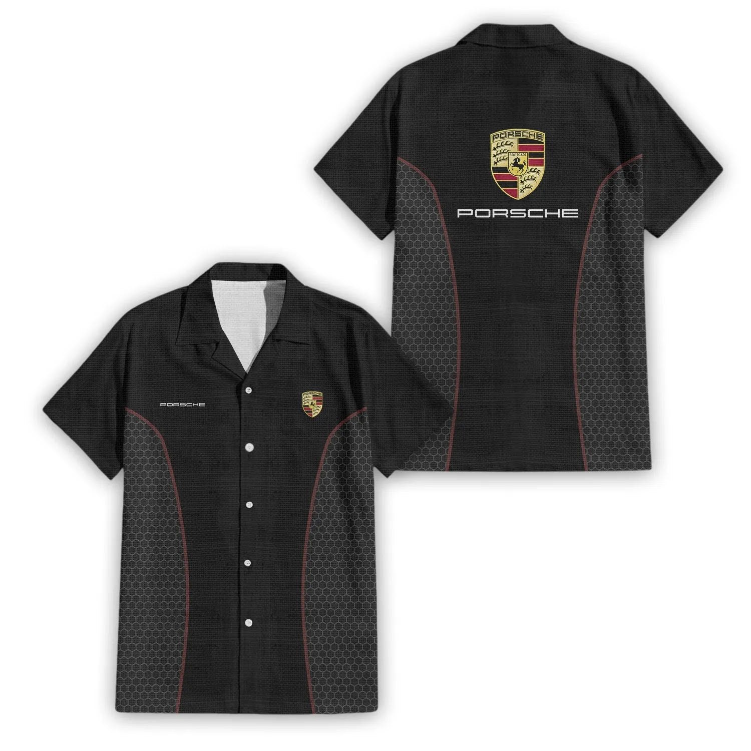 Porsche Premium Hawaiian Shirt SC072
