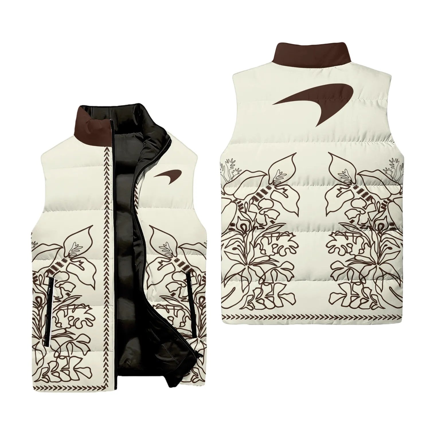 McLaren Sleeveless Puffer Jacket SHW064