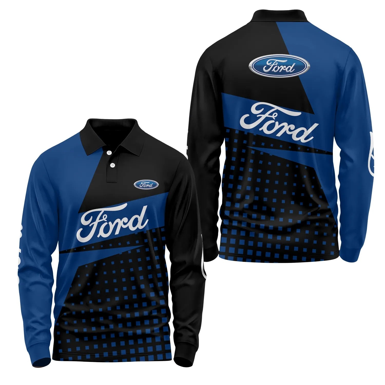 Ford Long Sleeve Polo SC083