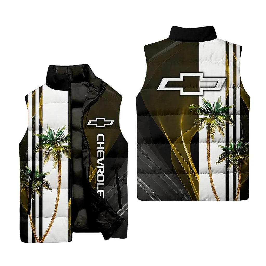 Chevrolet Sleeveless Puffer Jacket SHW036