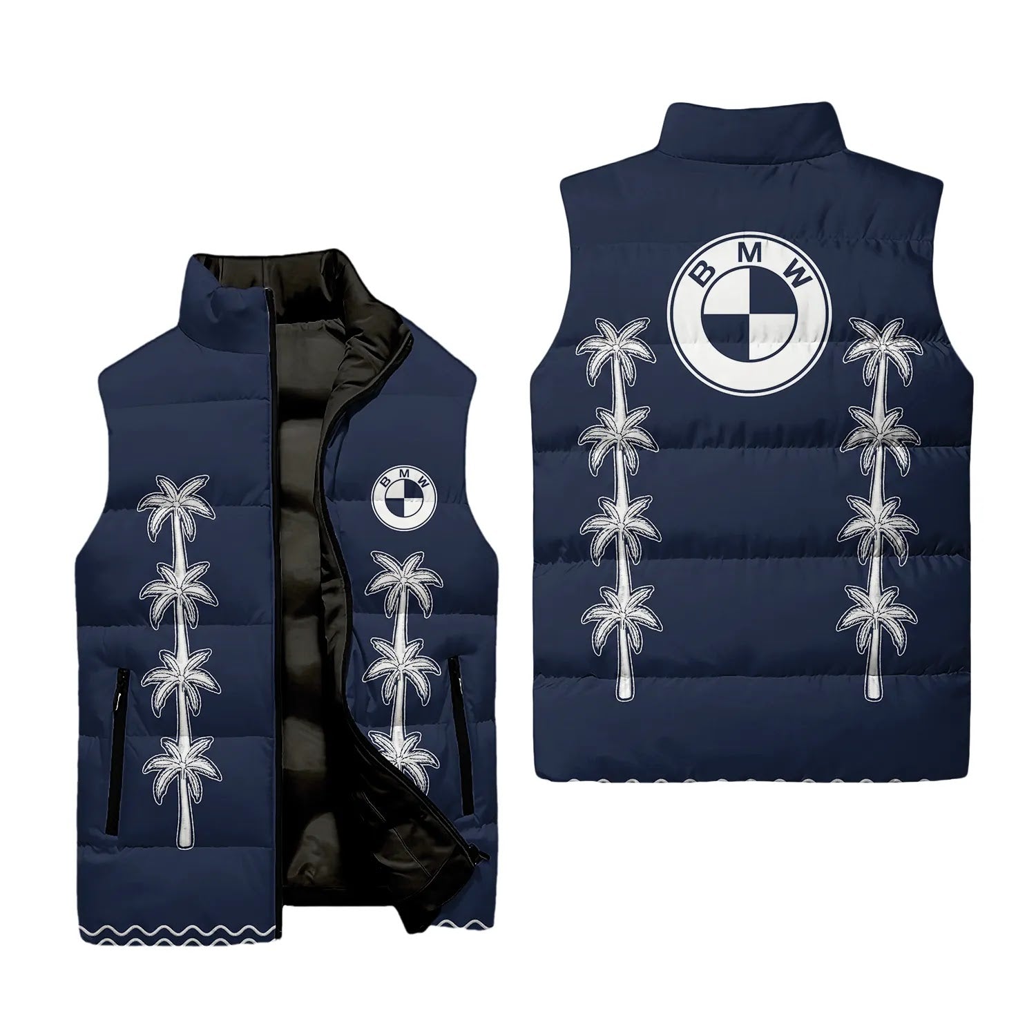 BMW Sleeveless Puffer Jacket SHW065