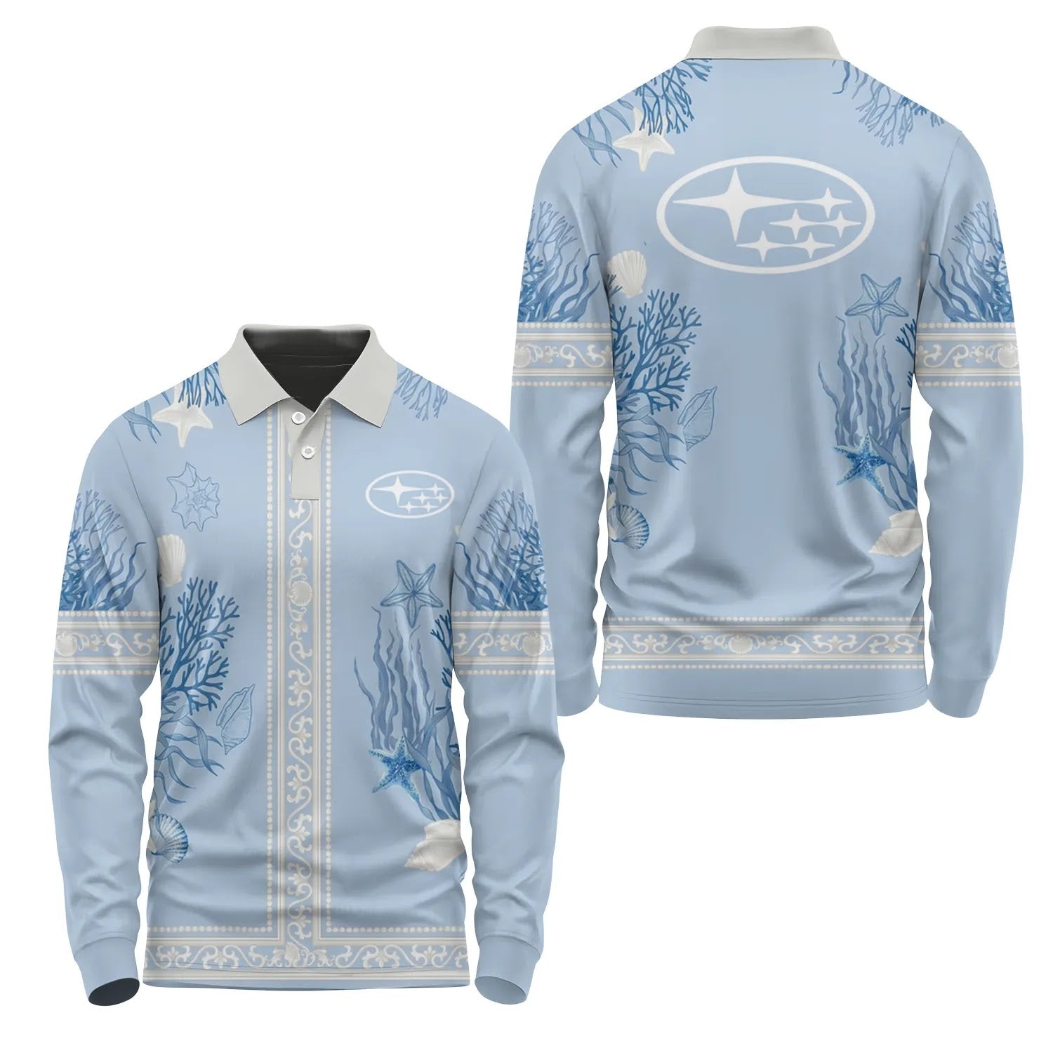 Subaru Long Sleeve Polo SHW024