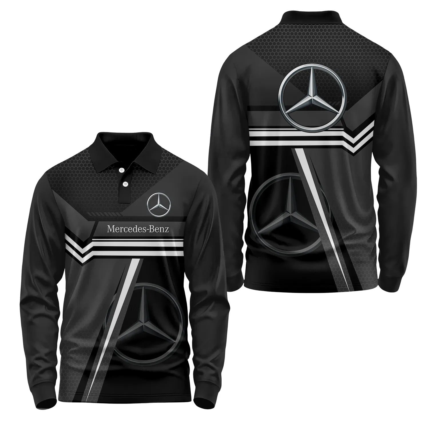 Mercedes-Benz Long Sleeve Polo SC071