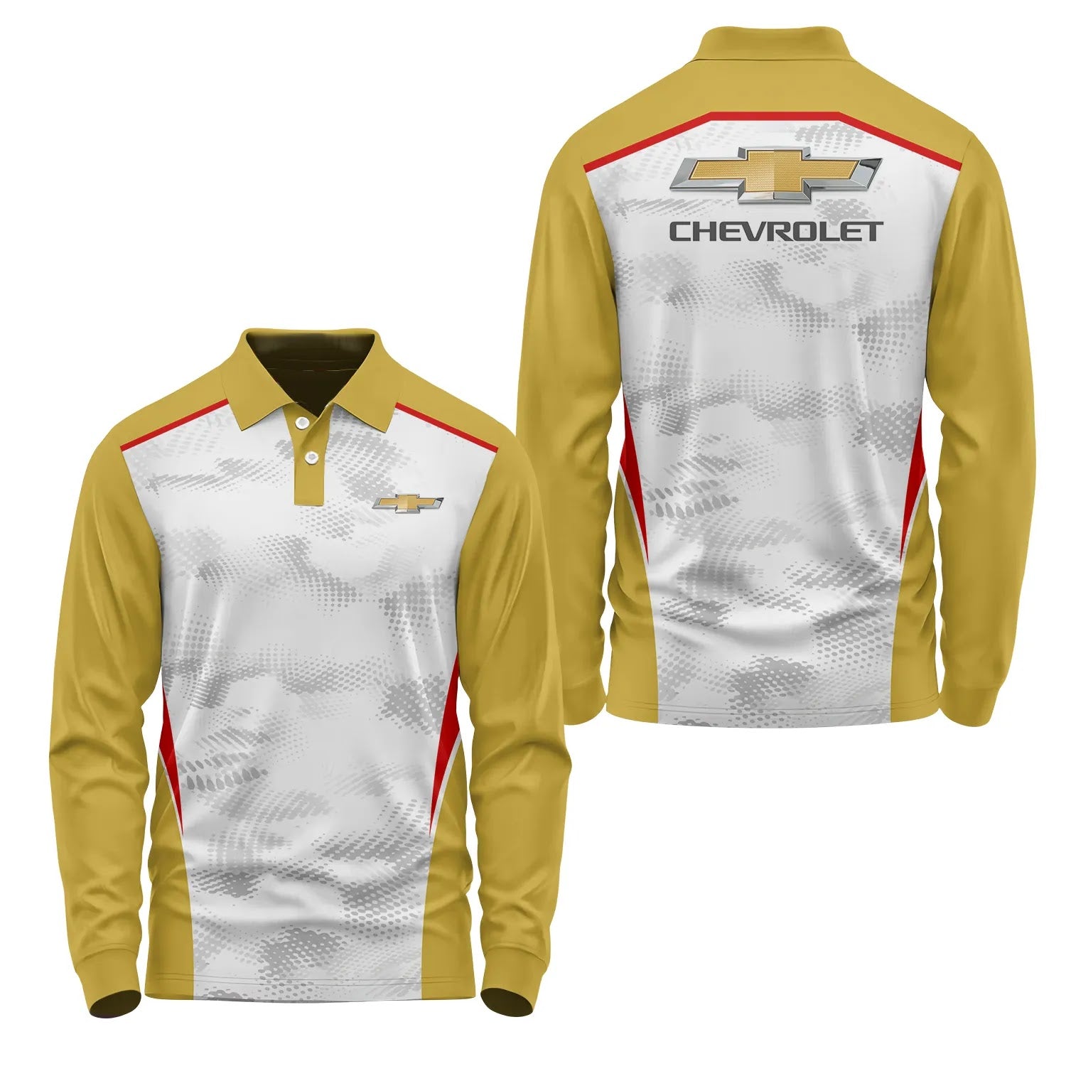 Chevrolet Long Sleeve Polo SC081