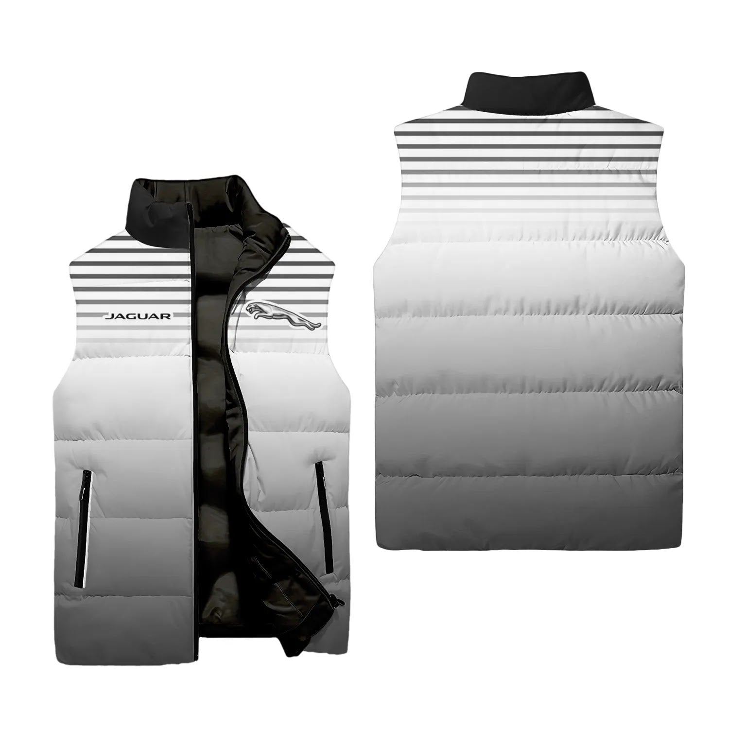 Jaguar Sleeveless Puffer Jacket SC107