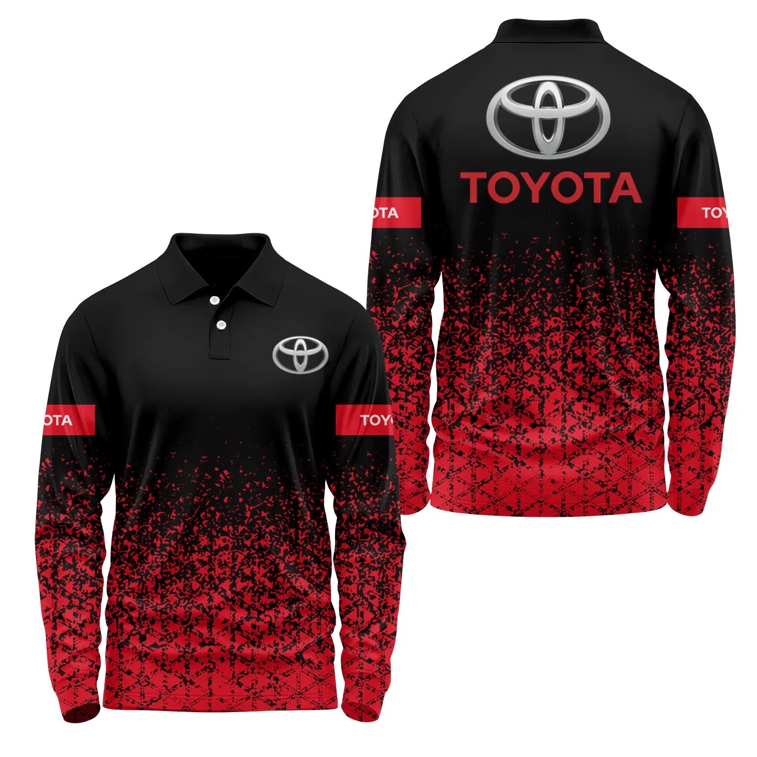 Toyota Long Sleeve Polo SC096