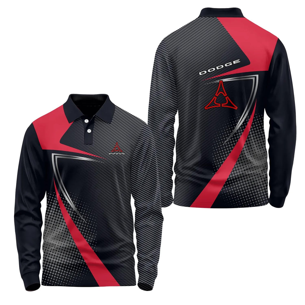 Dodge Long Sleeve Polo SC059