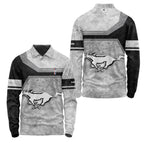 Ford Mustang Long Sleeve Polo SC086
