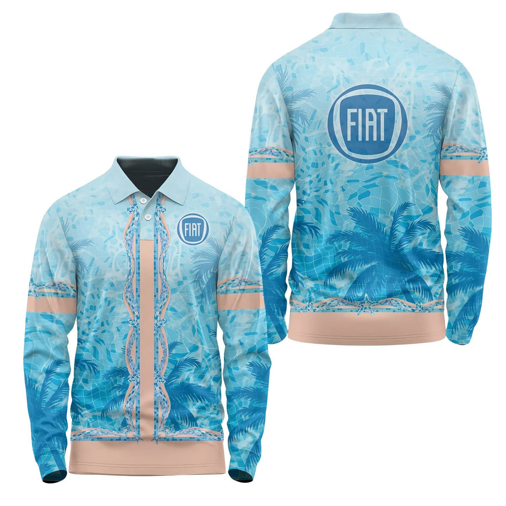 Fiat Long Sleeve Polo SHW026