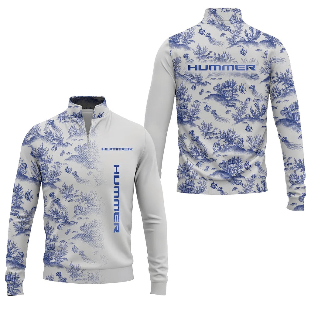 Hummer Quarter-zip Pullover SHW009