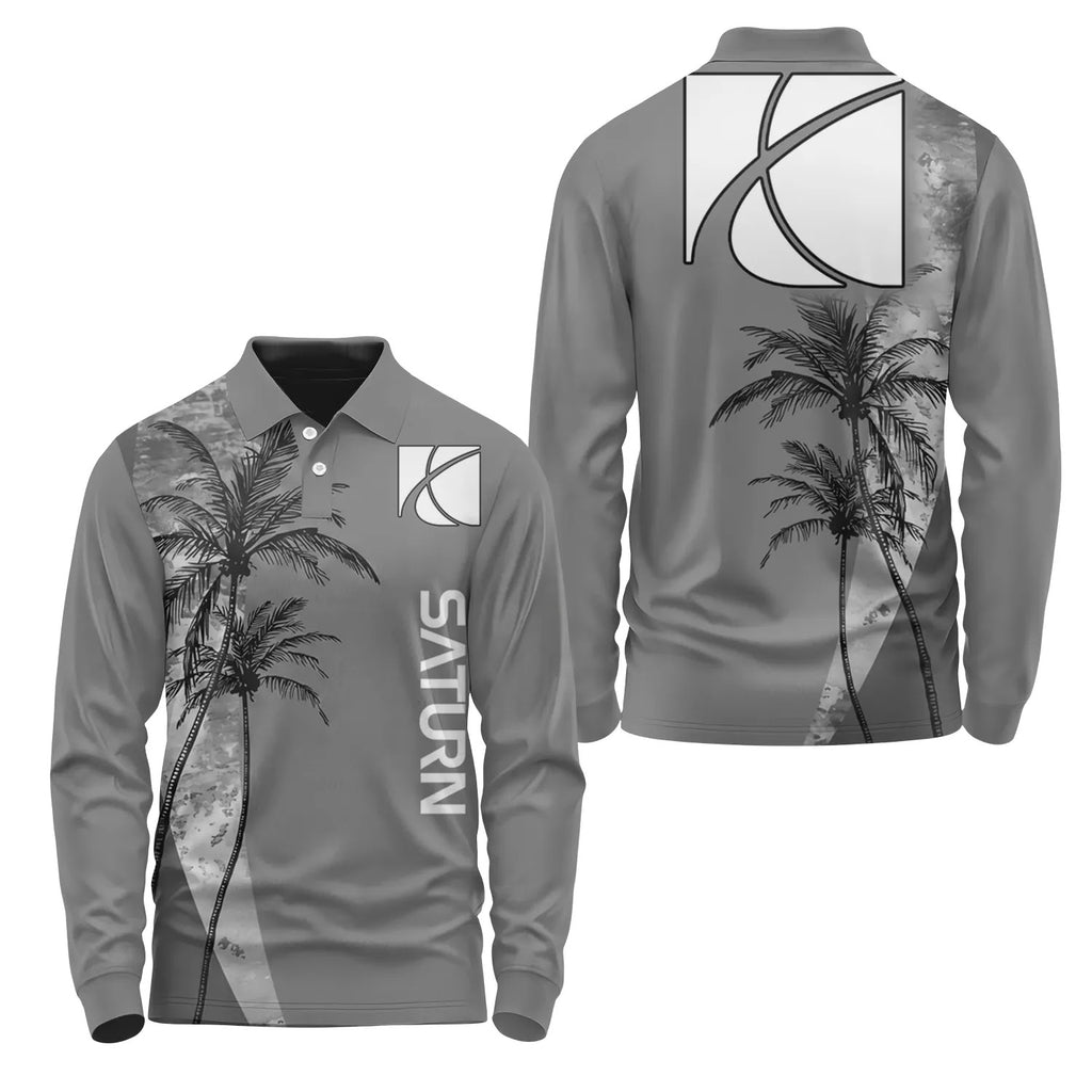 Saturn Long Sleeve Polo SHW071