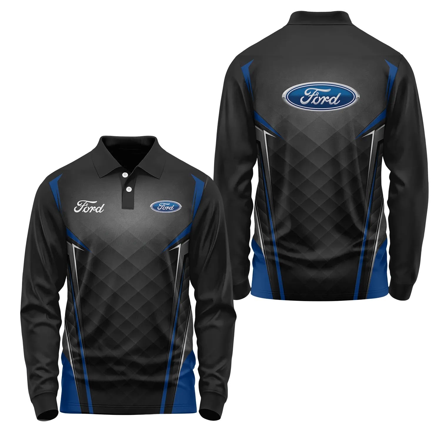 Ford Long Sleeve Polo SC074