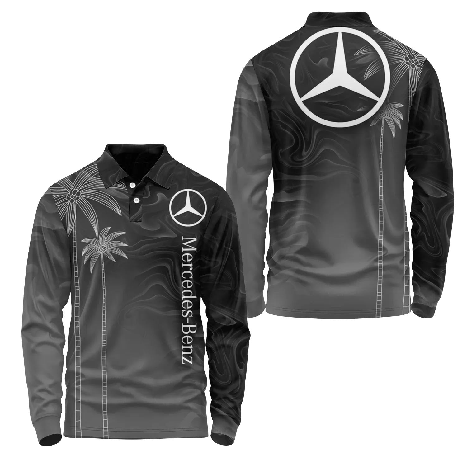 Mercedes-Benz Long Sleeve Polo SHW070