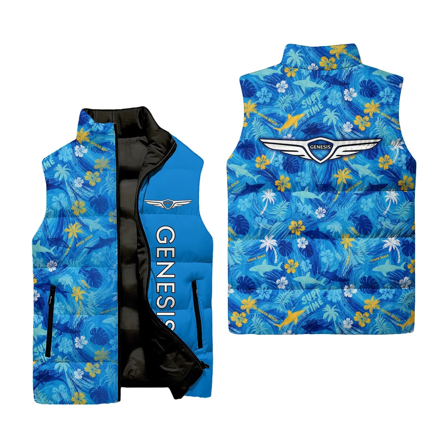 Genesis Sleeveless Puffer Jacket SHW027