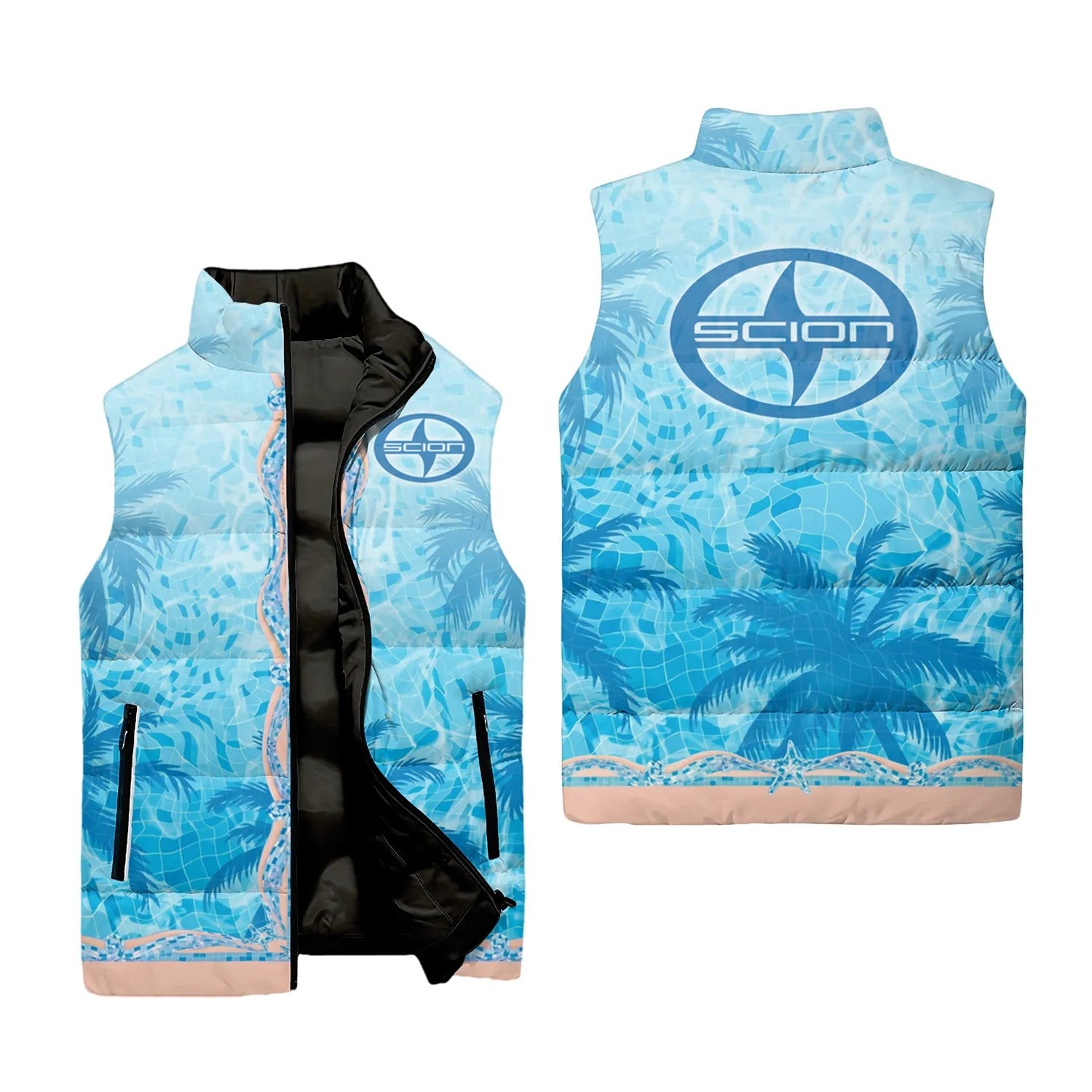 Scion Sleeveless Puffer Jacket SHW026