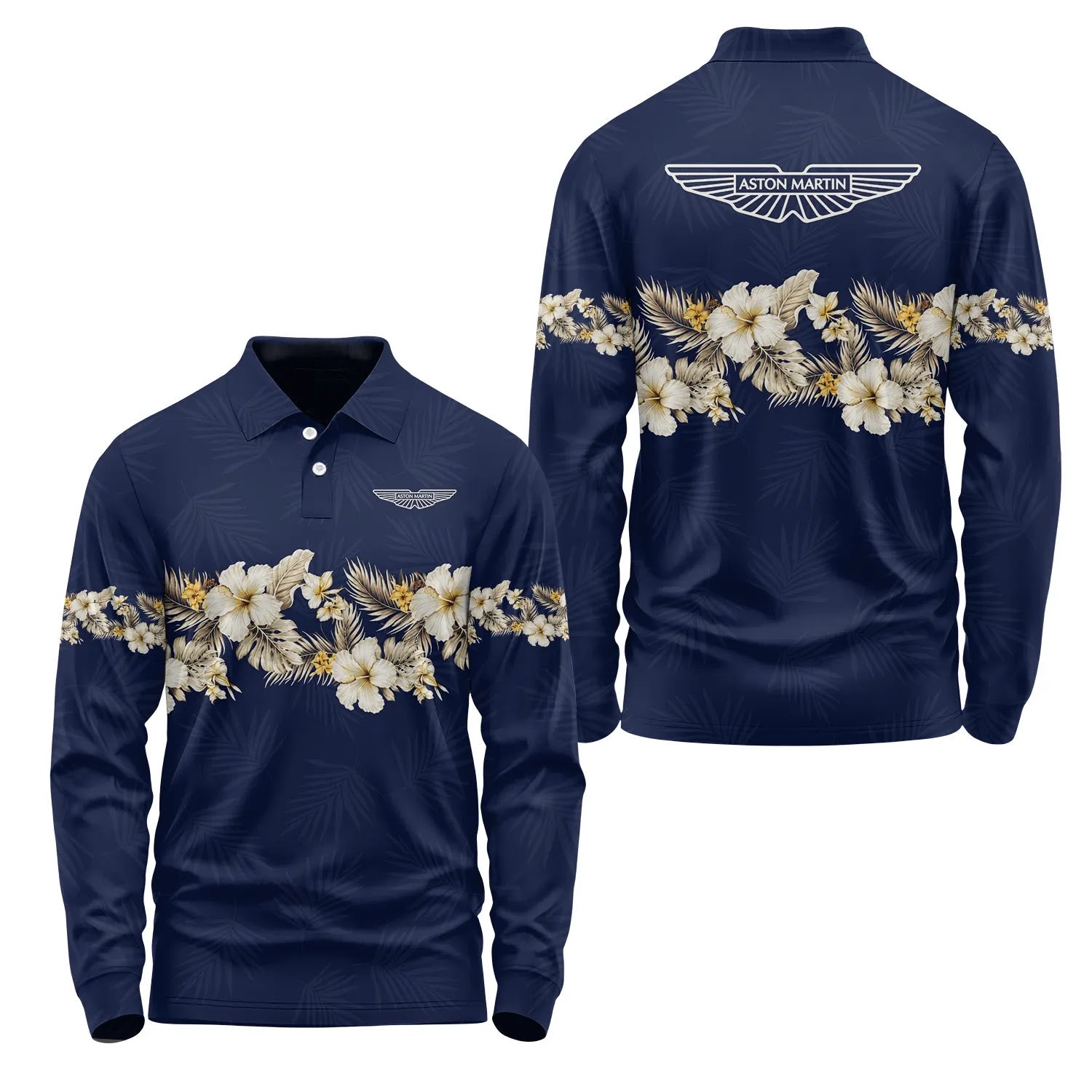 Aston Martin Long Sleeve Polo SHW047