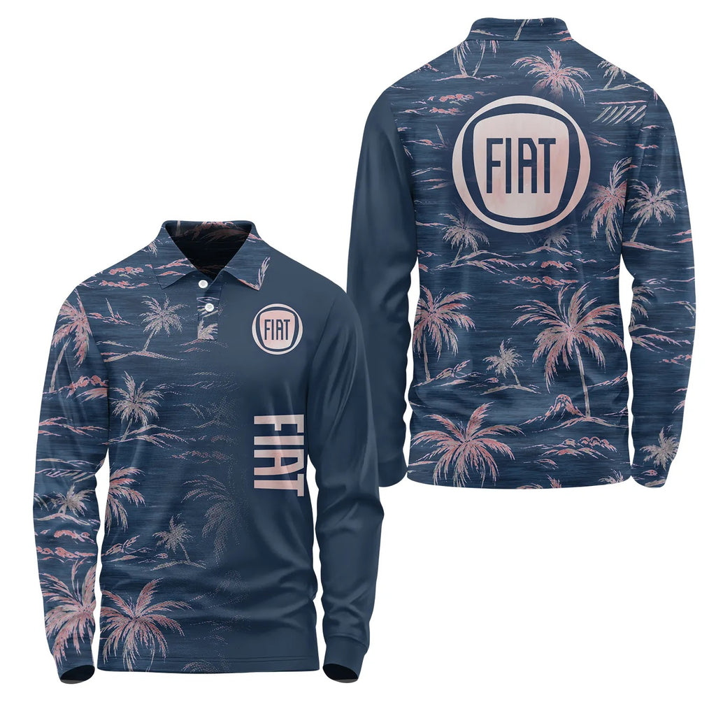 Fiat Long Sleeve Polo SHW013