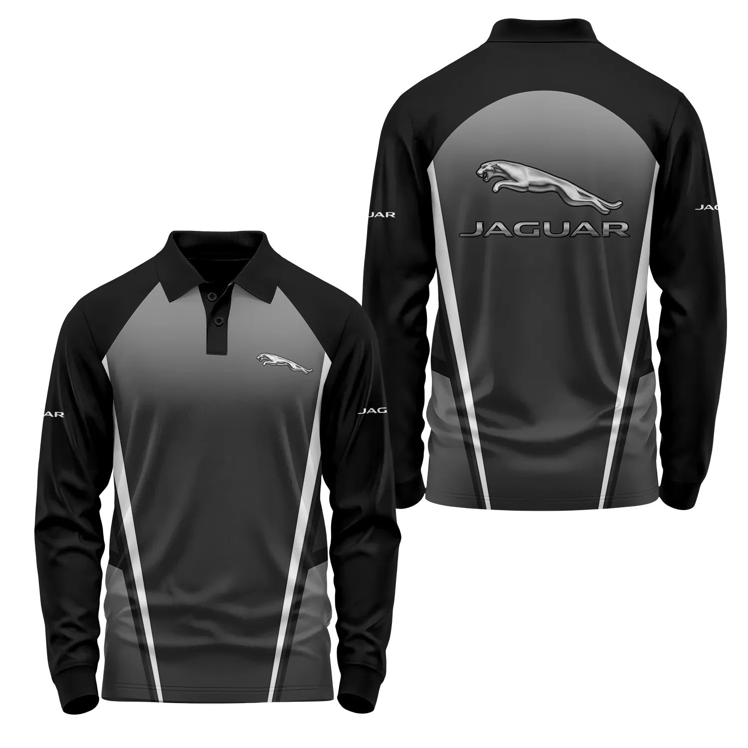 Jaguar Long Sleeve Polo SC037