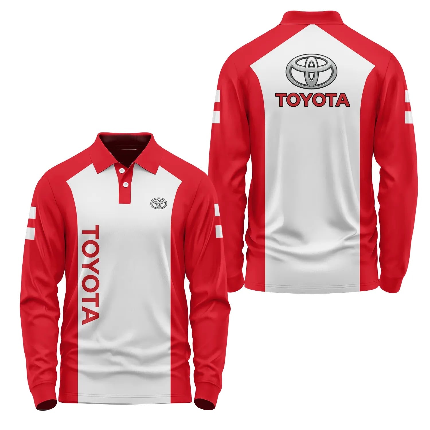 Toyota Long Sleeve Polo SC078