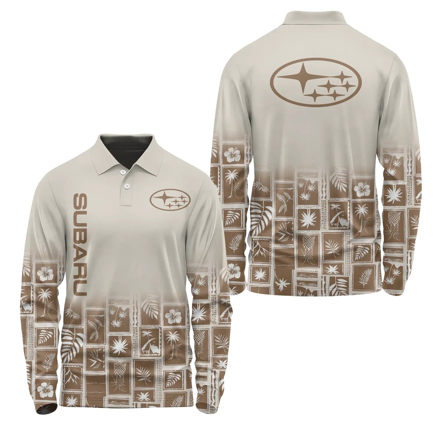Subaru Long Sleeve Polo SHW067