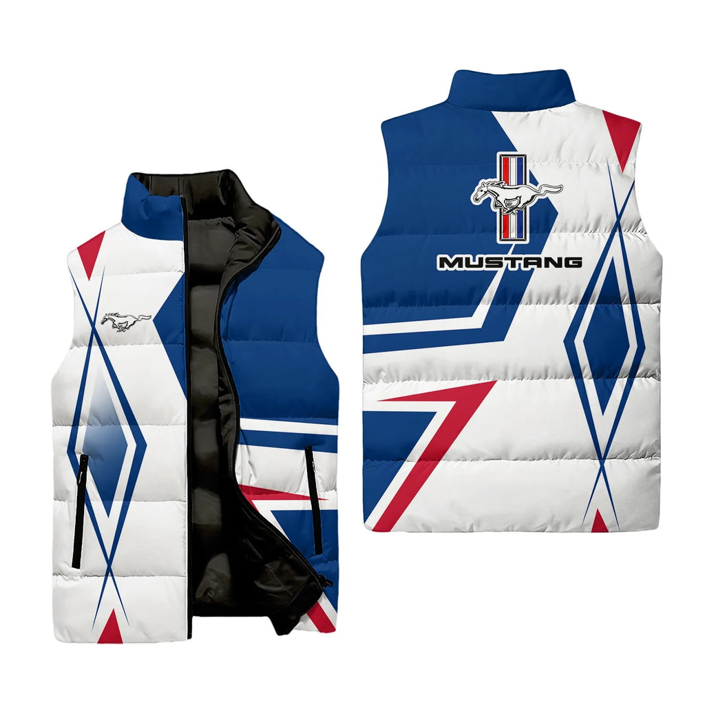 Ford Mustang Sleeveless Puffer Jacket SC080