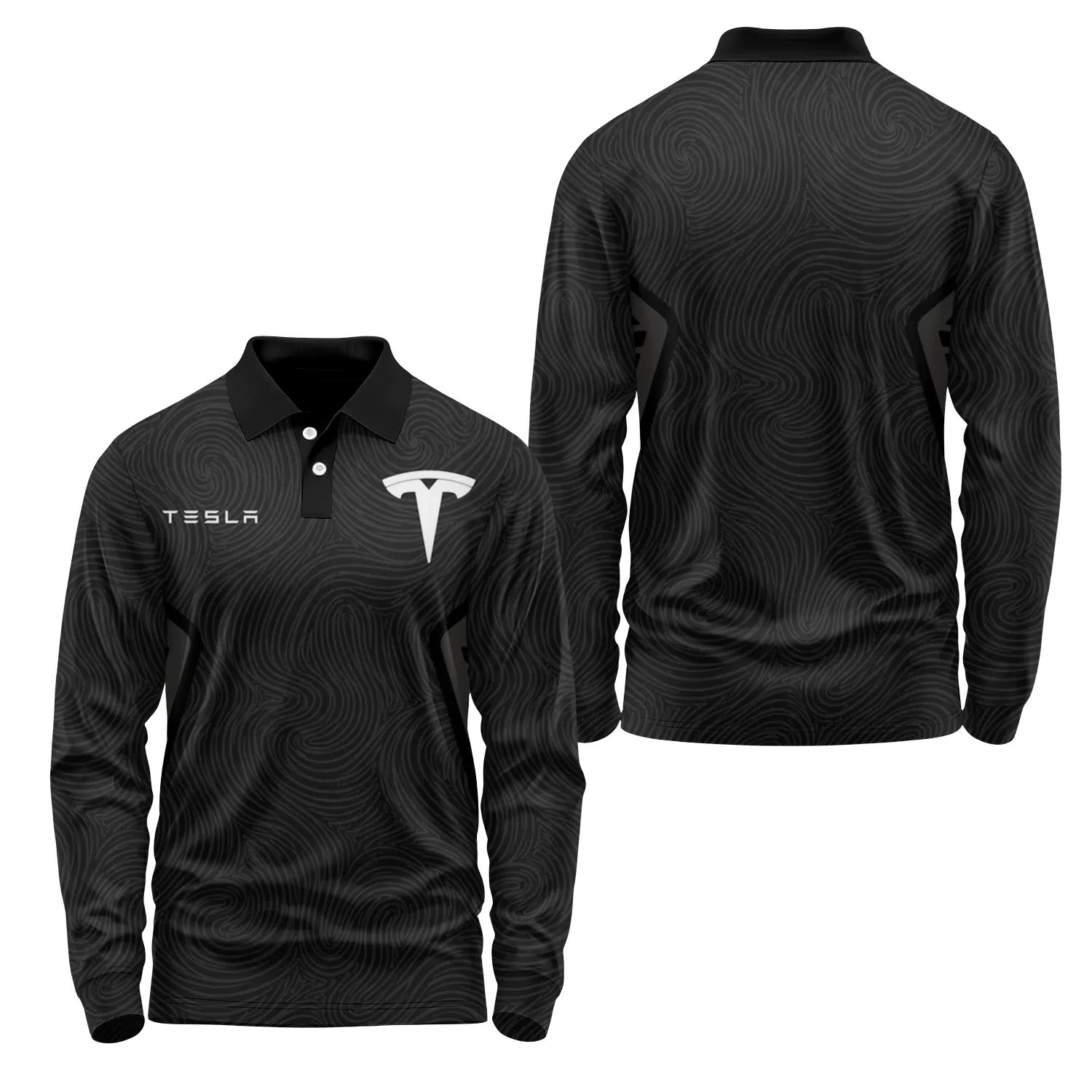 Tesla Long Sleeve Polo SC102