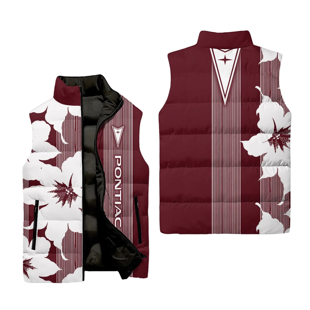 Pontiac Sleeveless Puffer Jacket SHW039