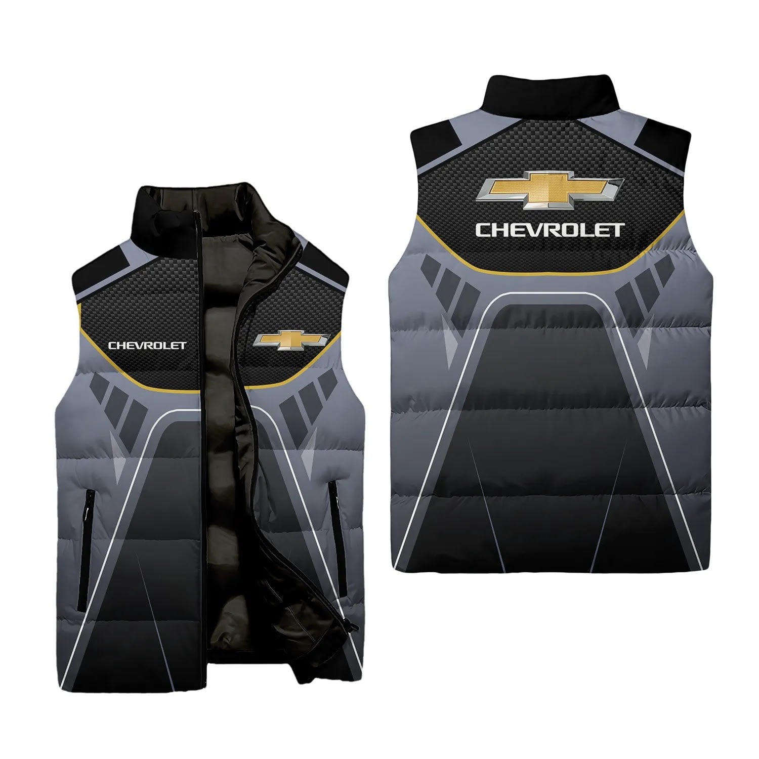 Chevrolet Sleeveless Puffer Jacket SC088