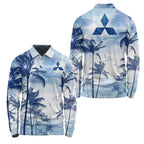 Mitsubishi Long Sleeve Polo SHW004