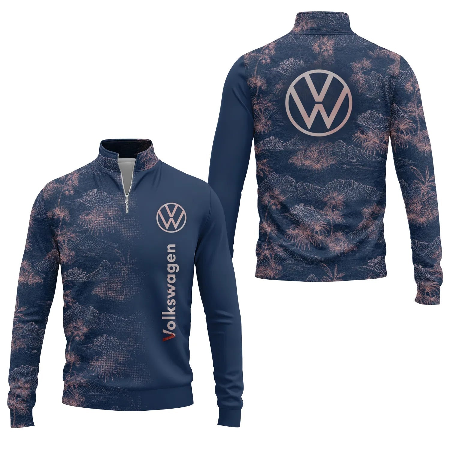 Volkswagen Quarter-zip Pullover SHW007