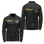 Cadillac Long Sleeve Polo SC100