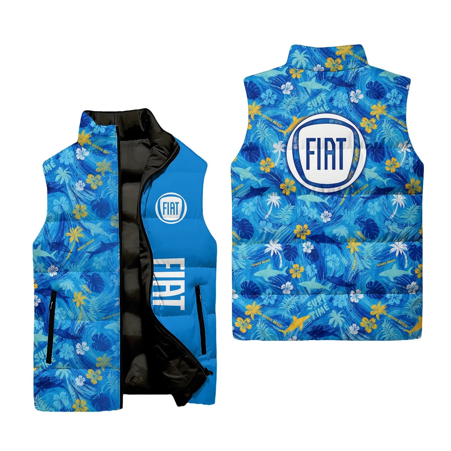 Fiat Sleeveless Puffer Jacket SHW027