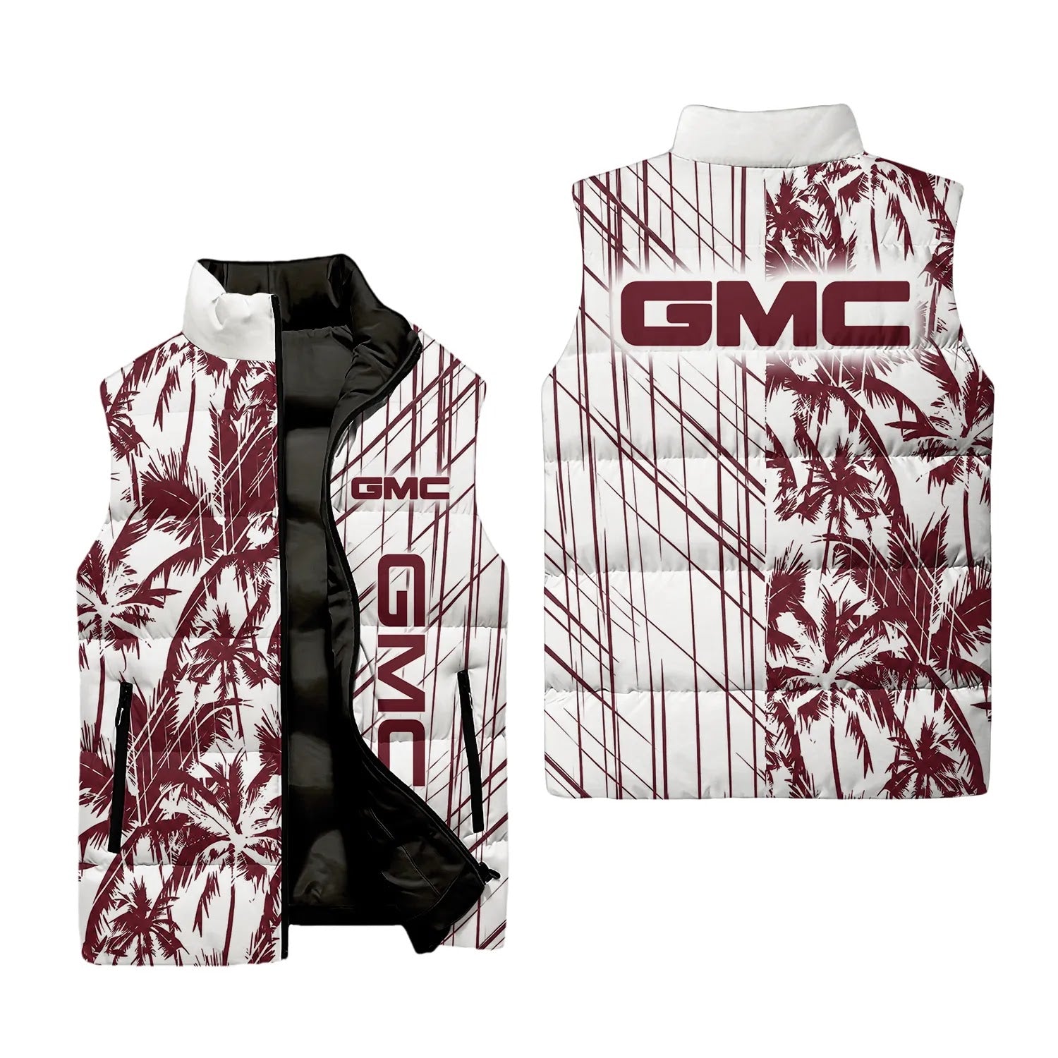 GMC Sleeveless Puffer Jacket SHW041
