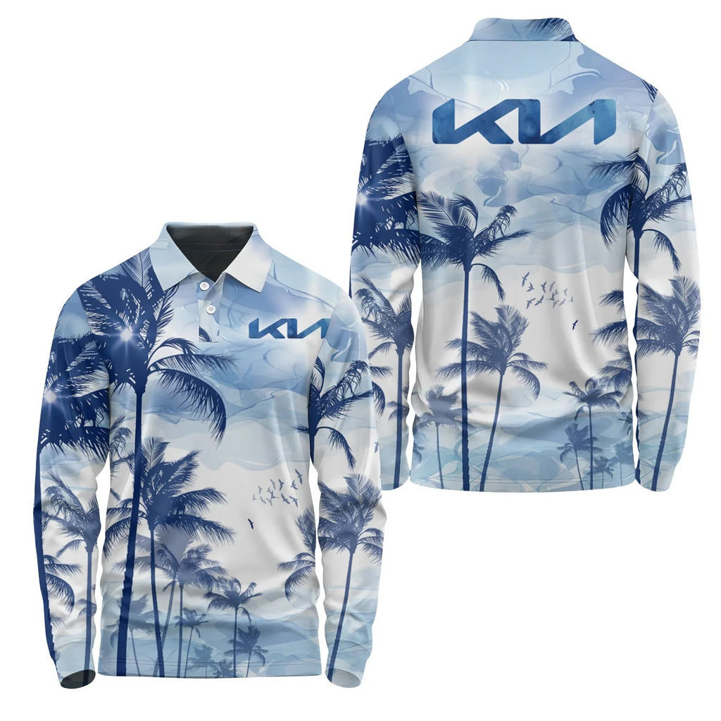 Kia Long Sleeve Polo SHW004