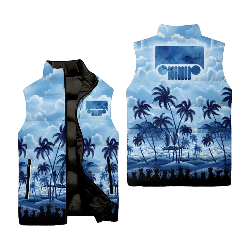 Jeep Sleeveless Puffer Jacket SHW018
