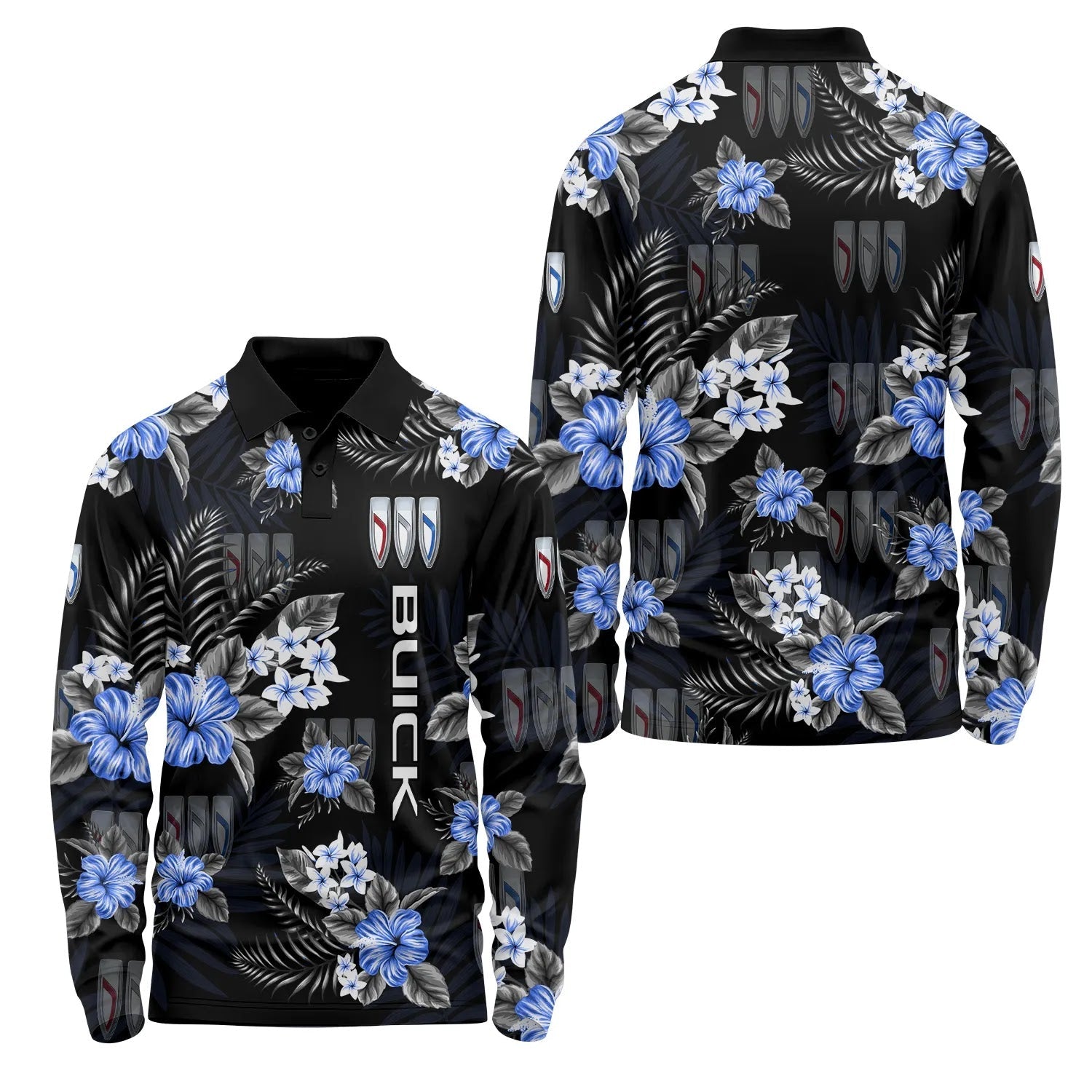 Buick Long Sleeve Polo SC054