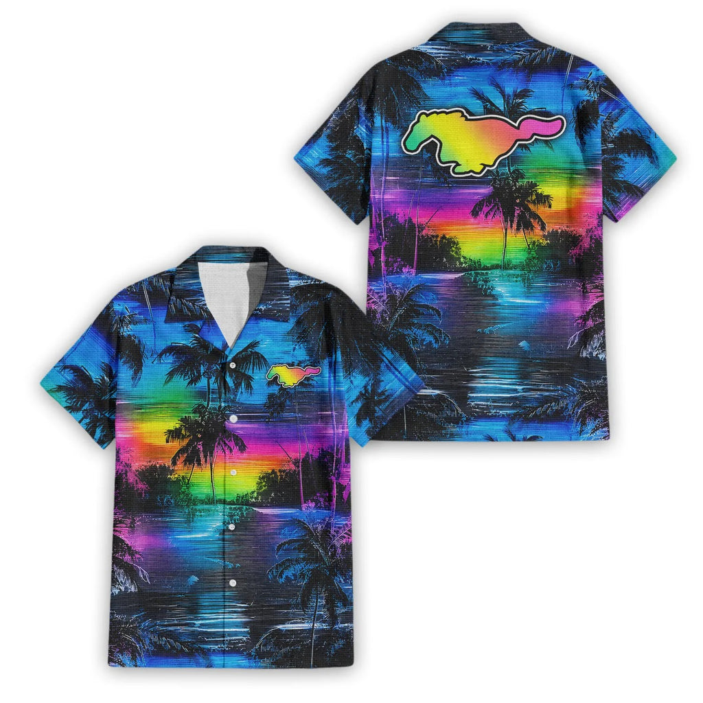 Ford Mustang Premium Hawaiian Shirt SHW055
