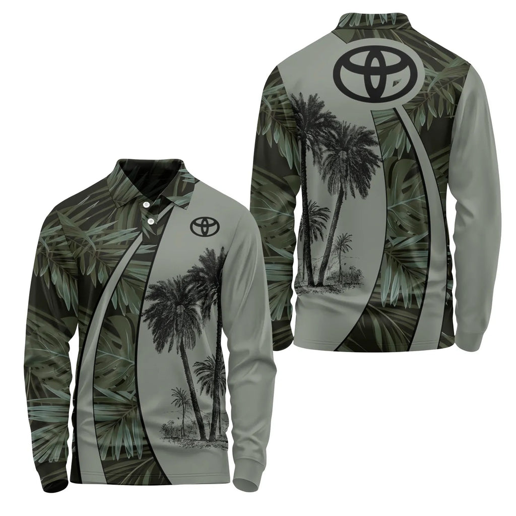 Toyota Long Sleeve Polo SHW063